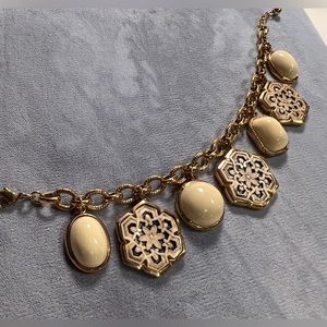 Floral Resin Charm Bracelet